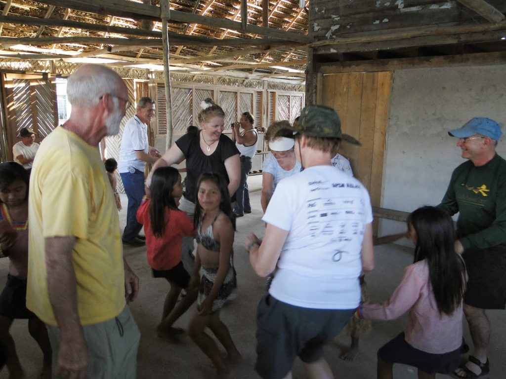 Dancing in Ecuador