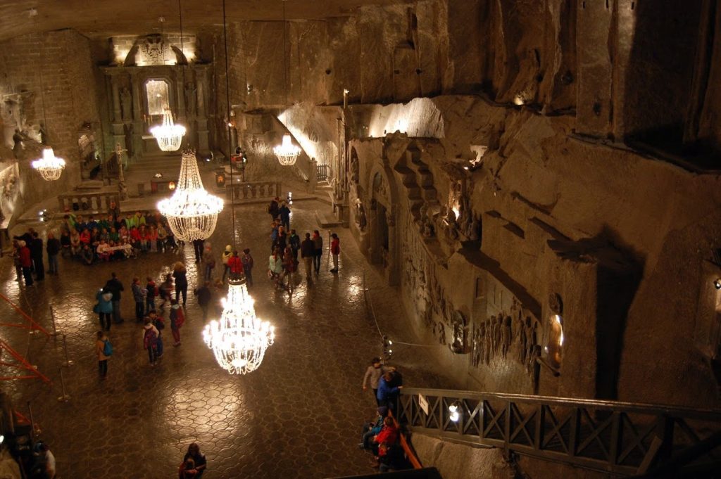 Wieliczka Salt Mine near Krakow Poland vacation travel