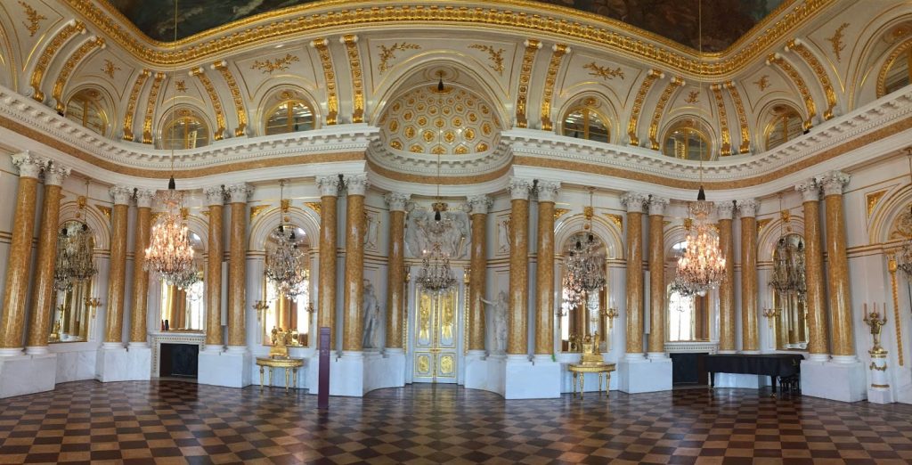 palace Warsaw Poland gold vacation travel