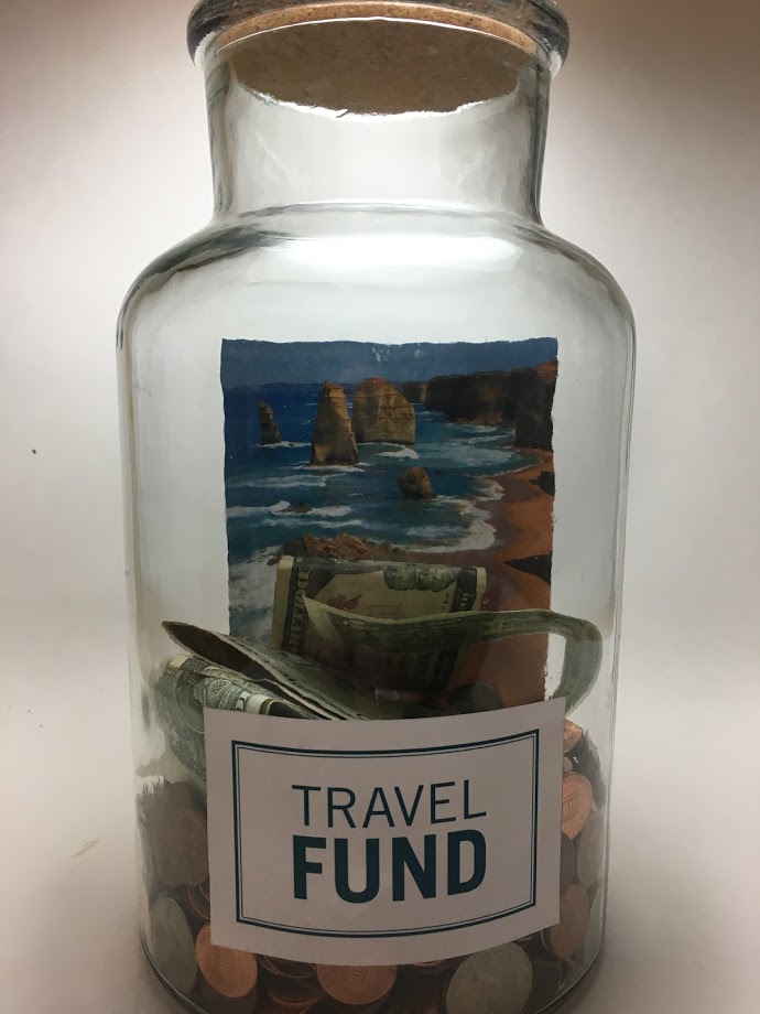 DIY travel fund jar Christmas gift ideas for female travelers
