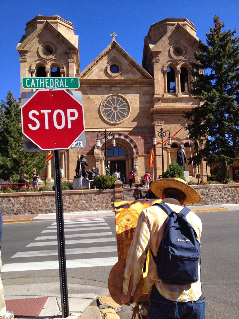 Artist in Santa Fe, New Mexico