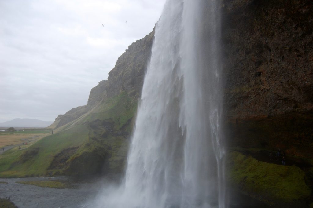 Iceland waterfall Seljalandsfoss