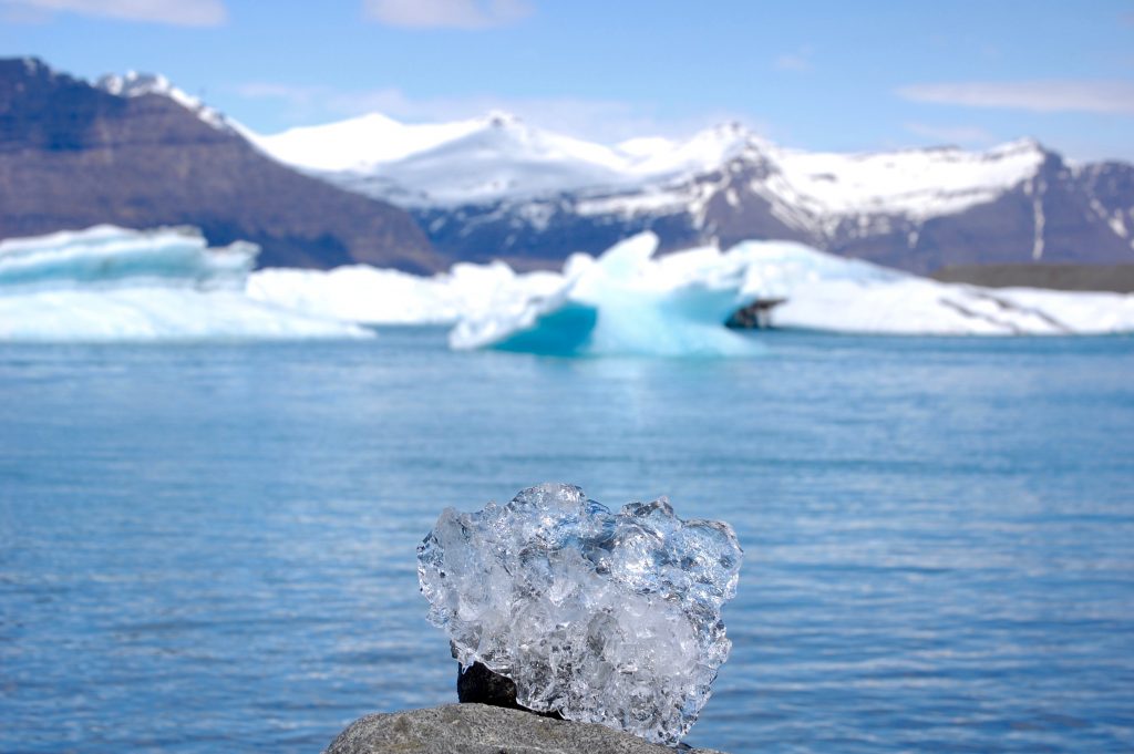 Iceland blue ice Jökulsárlón