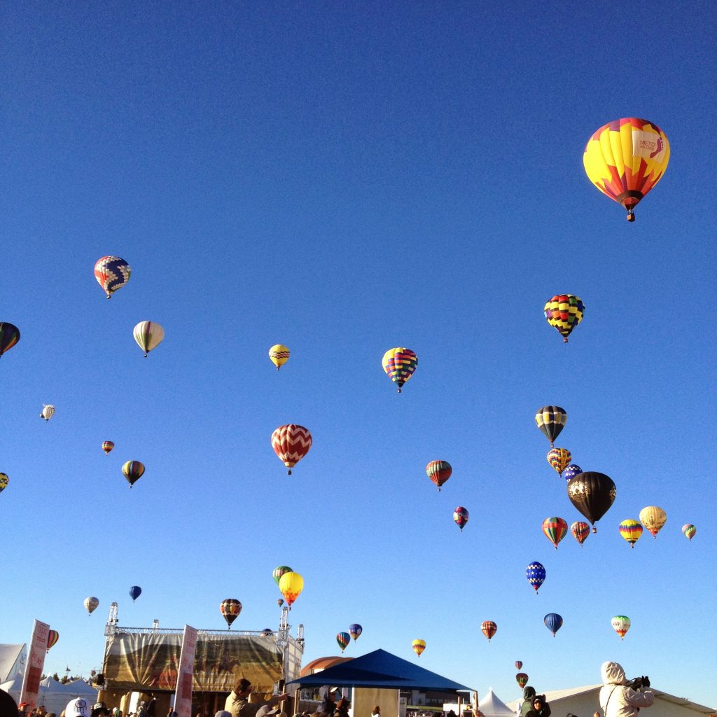 New Mexico weekend getaway Albuquerque International Balloon Fiesta women who travel vacation