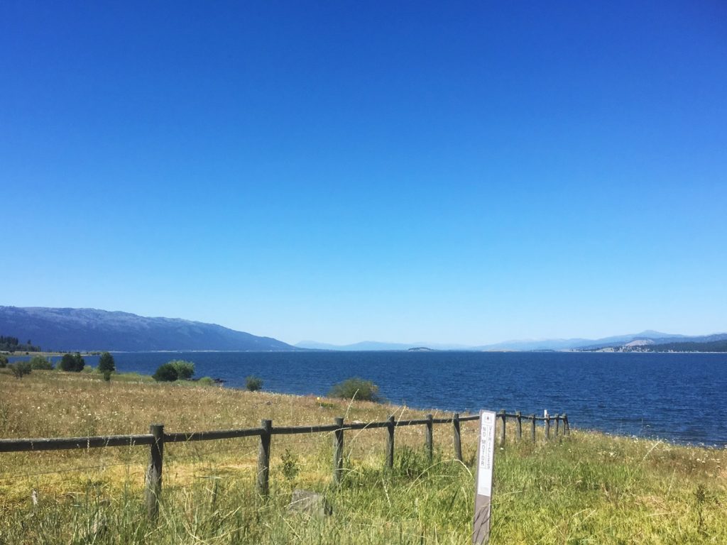 Cascade Lake in Idaho on a summer day, exploring your own backyard