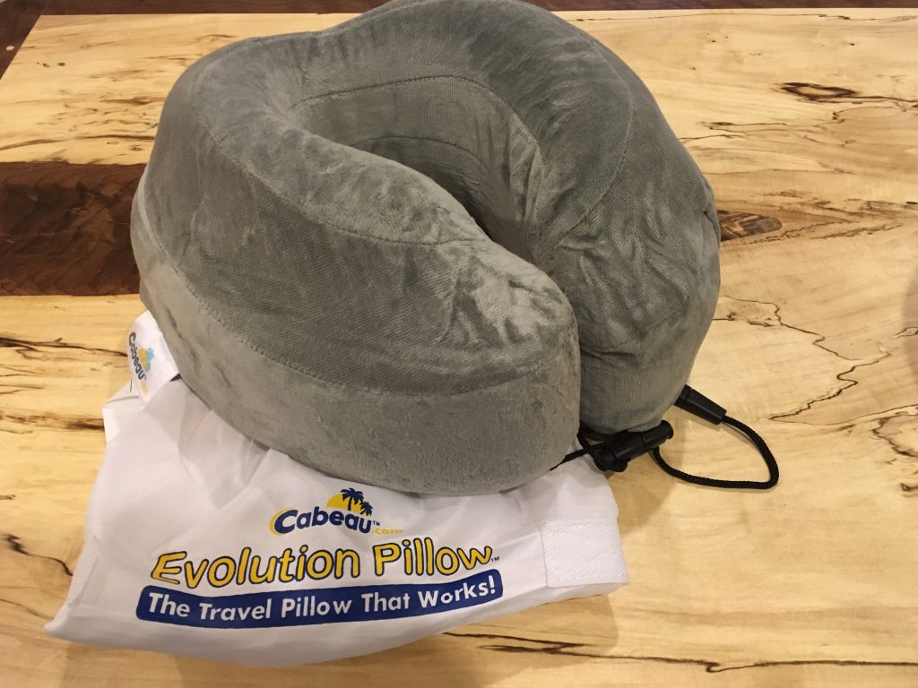 Cabeau memory foam neck pillow