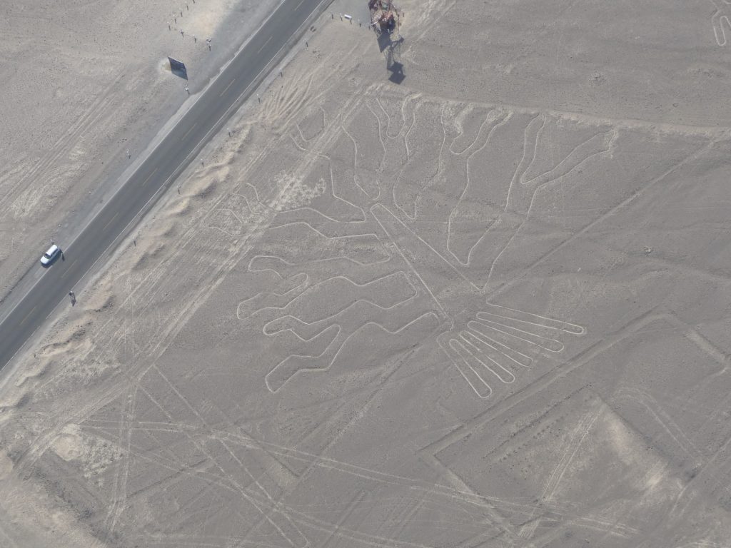Aerial view of the Nasca Lines