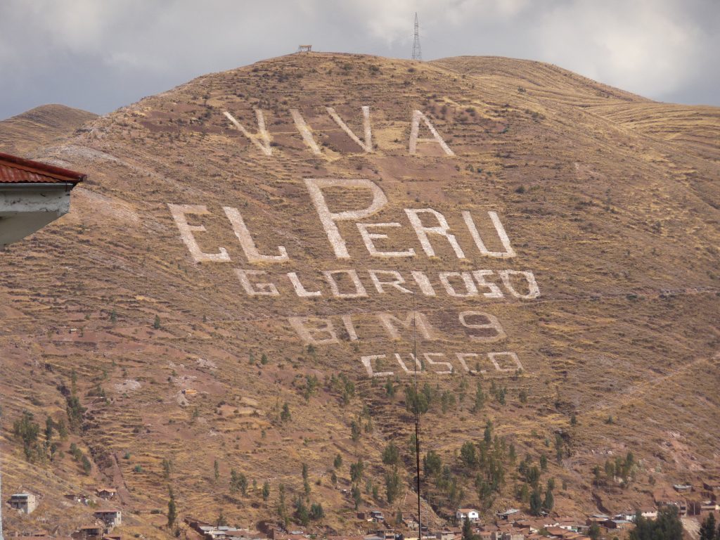 Mountain above Cusco.