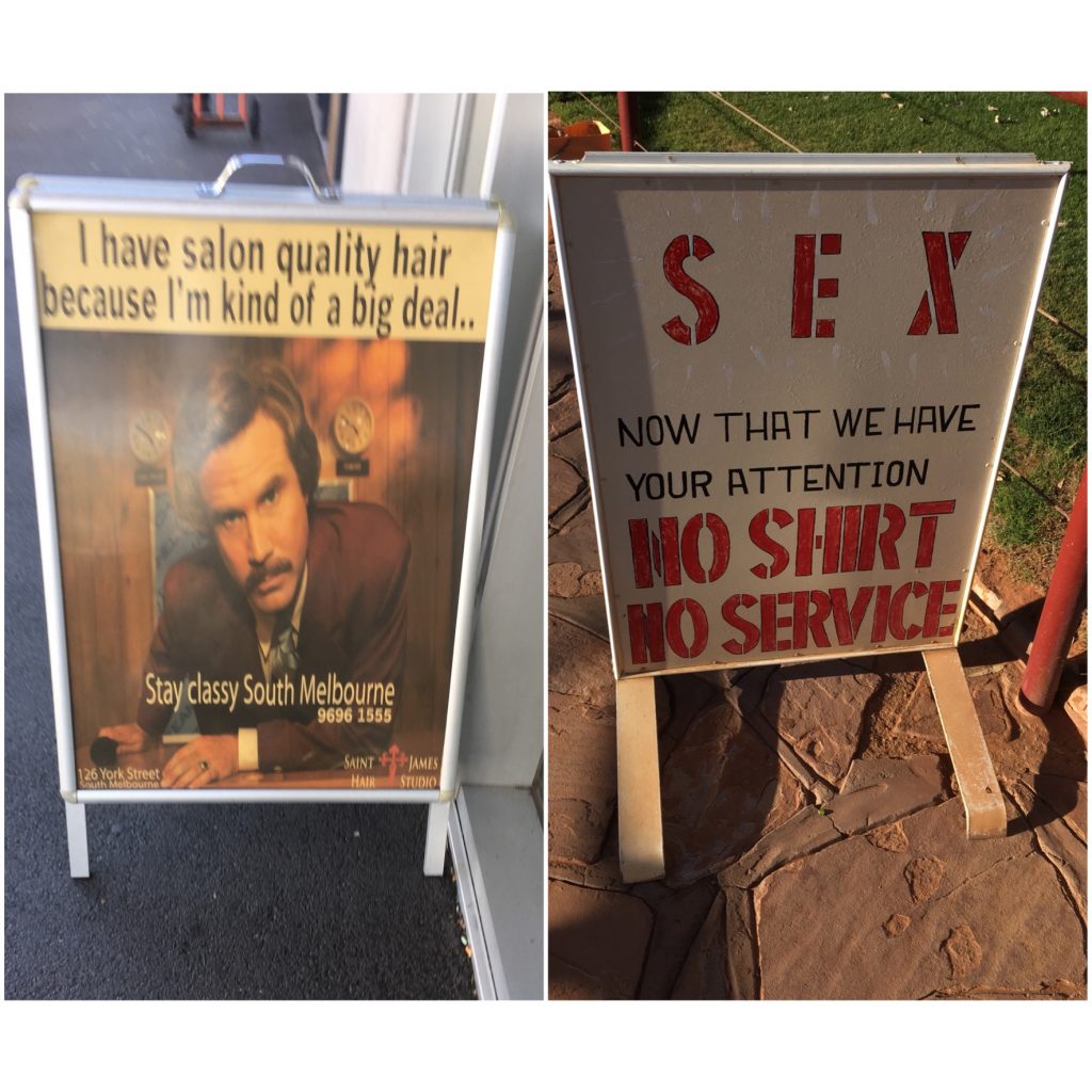 funny Australian signs vacation women who travel
