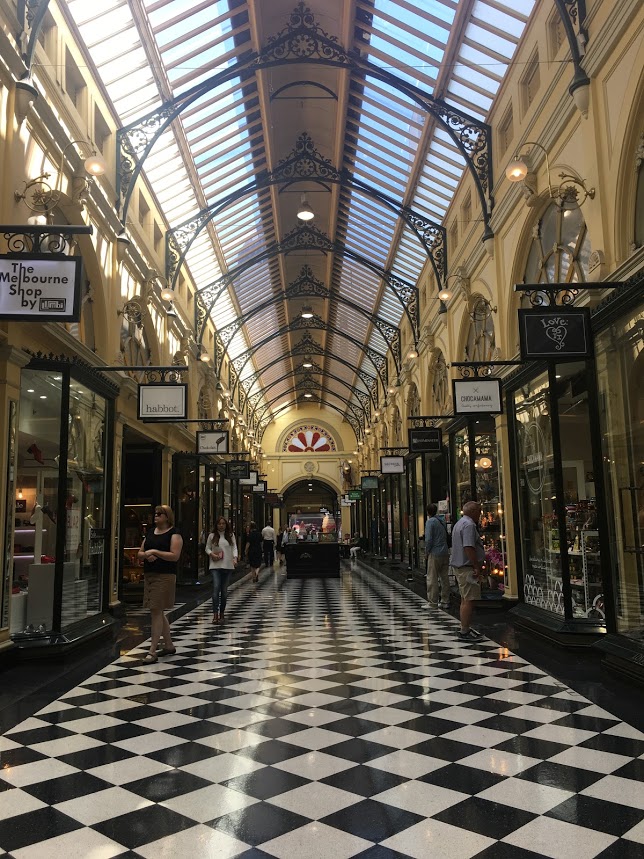 Arcade in Melbourne 