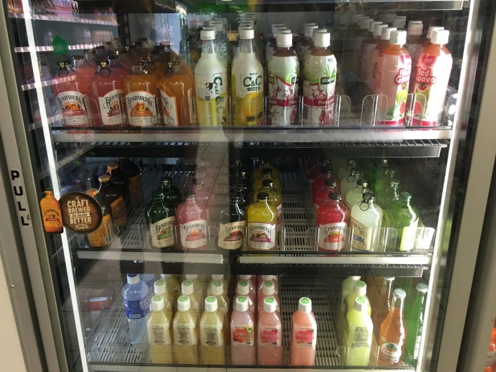 Australian drinks in a cooler Australia travel tips Bundaburg vacation