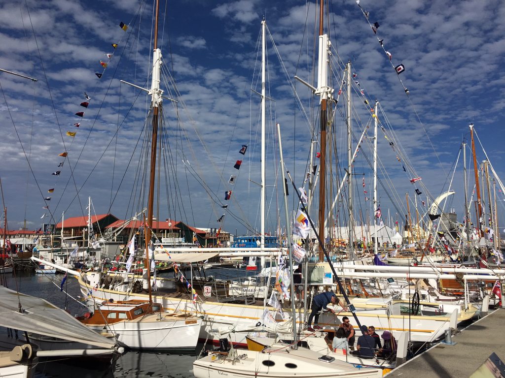 Hobart harbor Tasmania Australia travel costs vacation boats