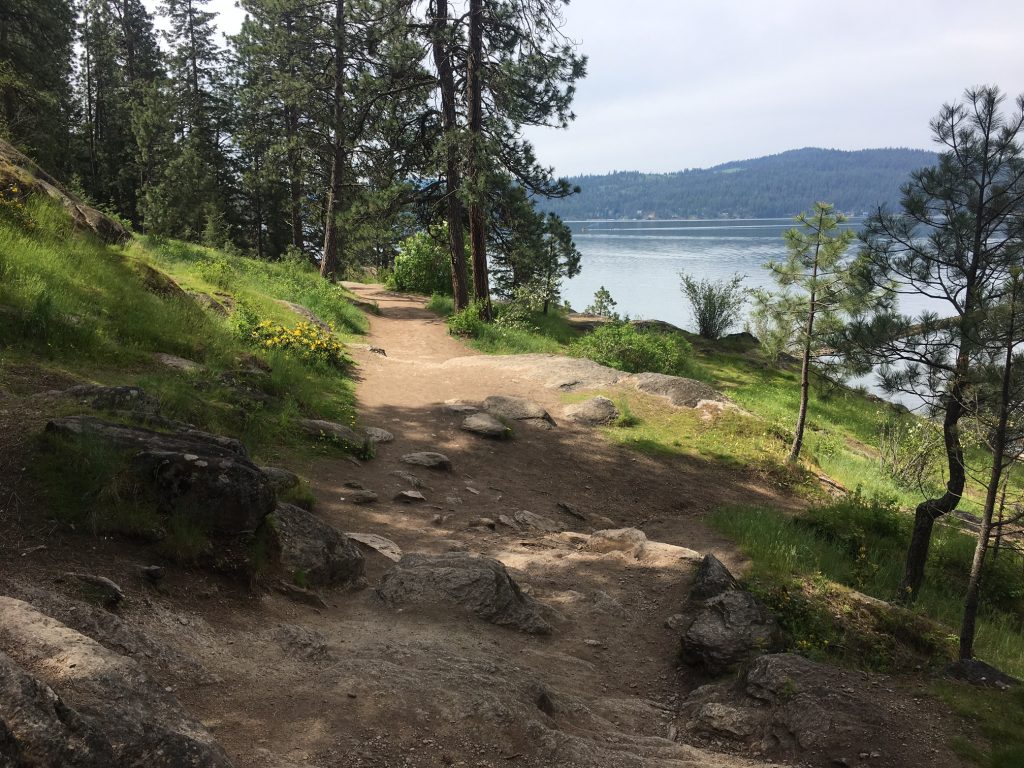 Tubbs Hill and lake views for killing time in Coeur d'Alene, Idaho