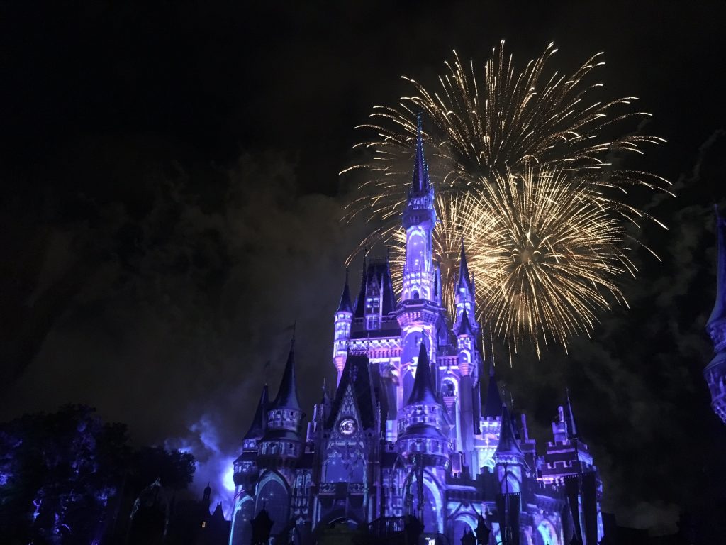 Fireworks castle Disney World adult trip no kids