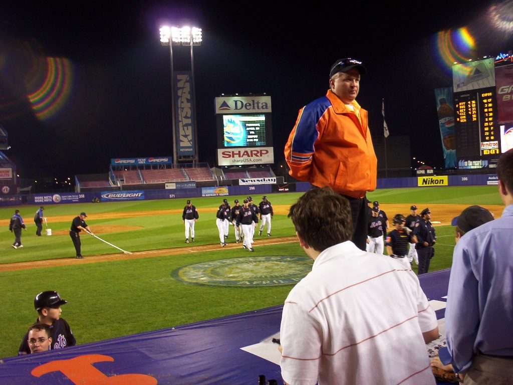 Dugout at the Mets Game