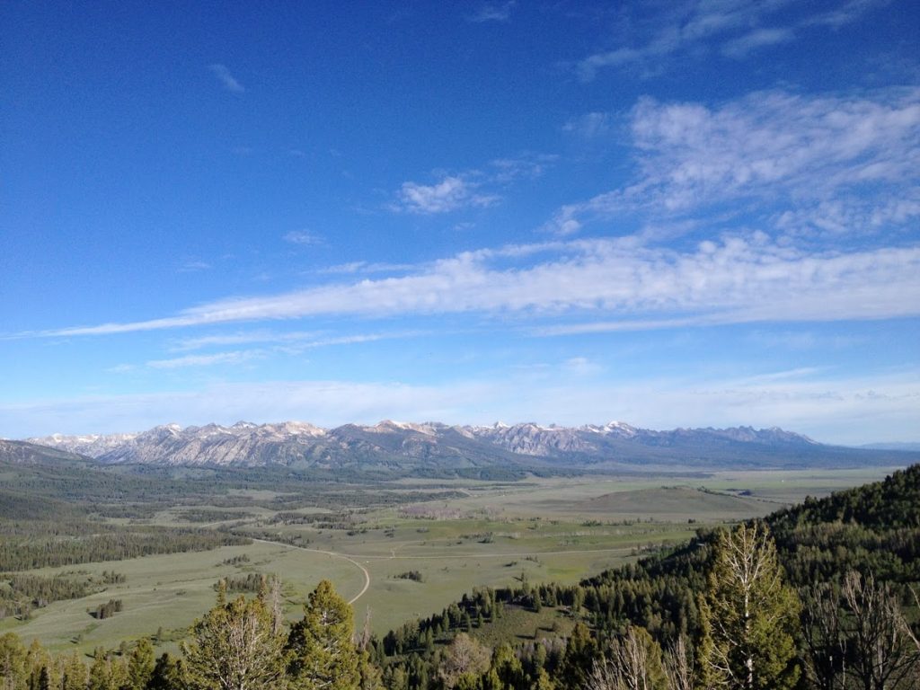 Sawtooth Mountains, ideas for a girls' weekend including camping in Idaho