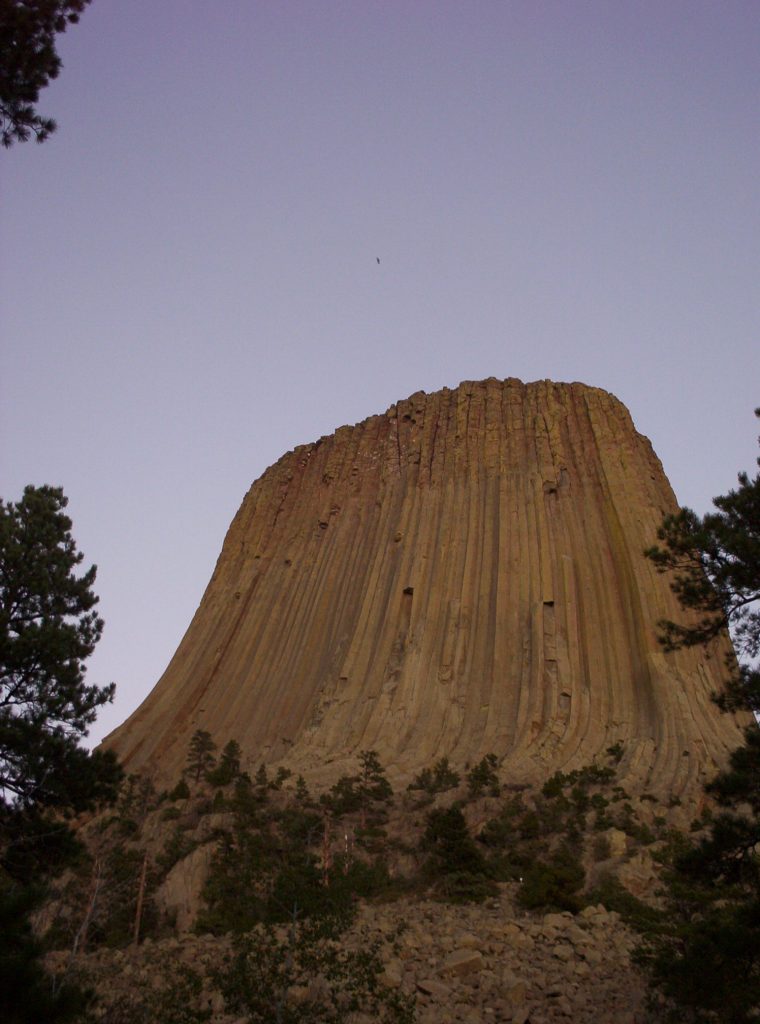 Devil's Tower, Wyoming, on the all fifty states club part 3 journey