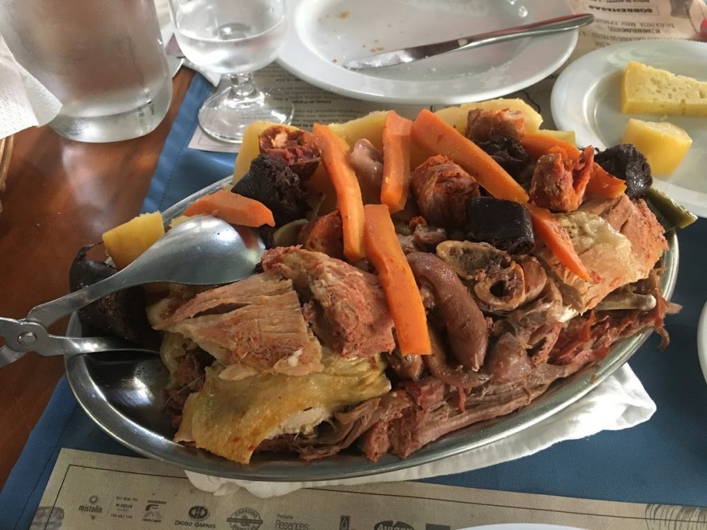 Cozido das Furnas stew, Azores