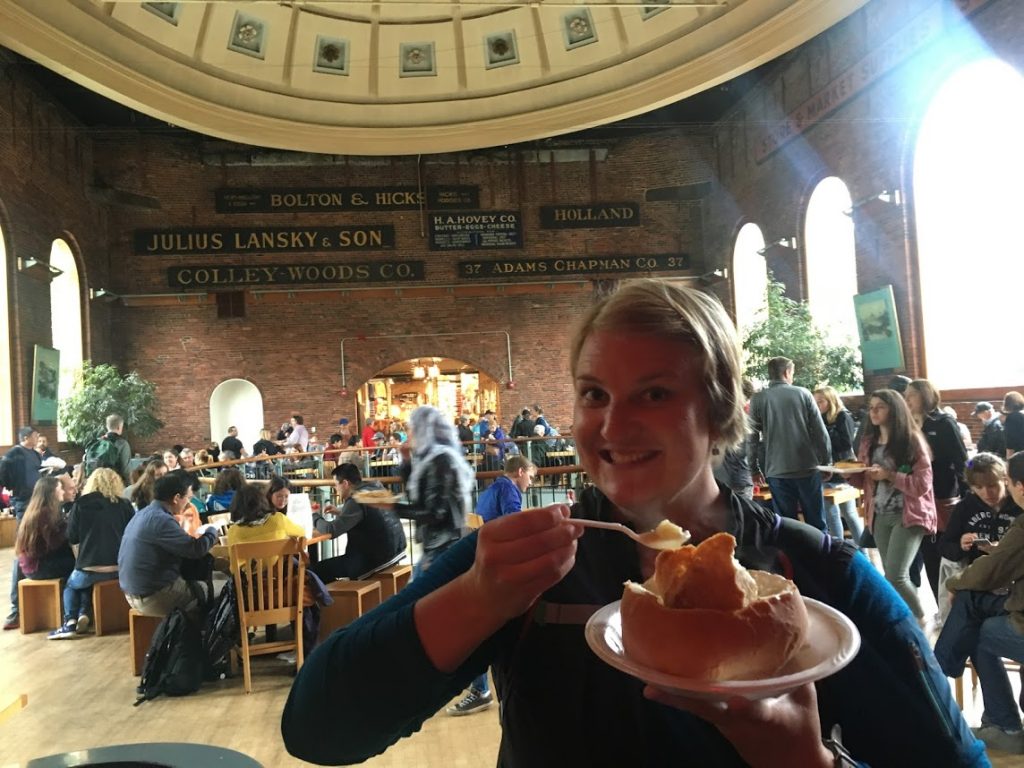 Boston clam chowder
