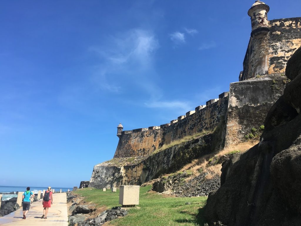 Blue skies, San Juan, Puerto Rico