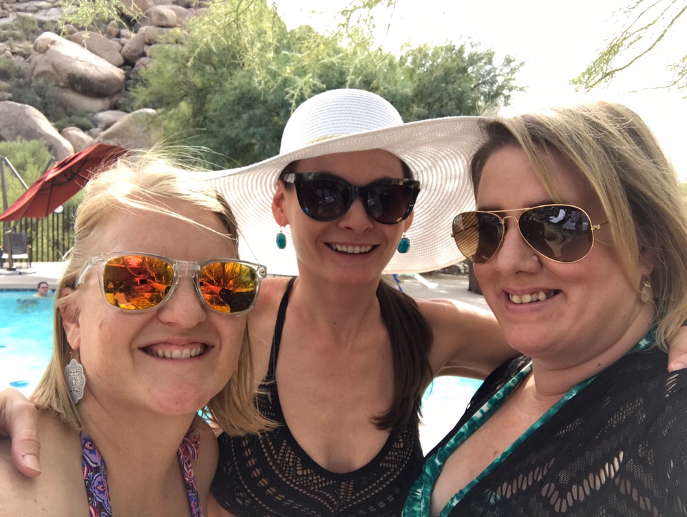 girls' weekend, spa, arizona, resolutions, friends