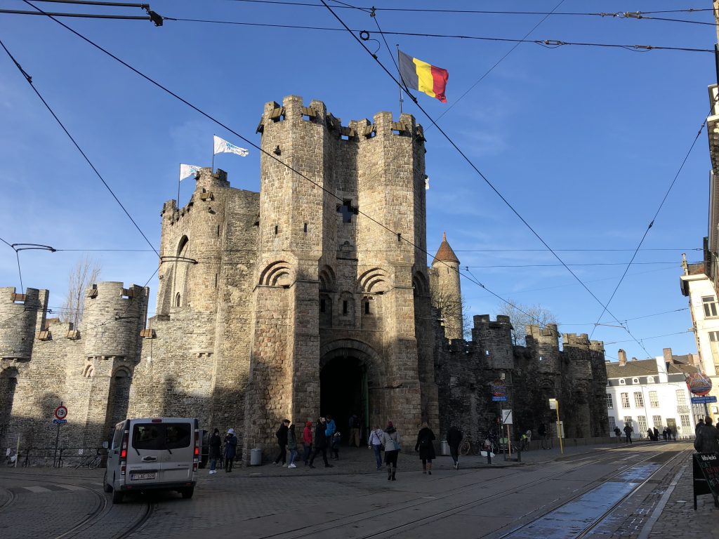 Gravensteen Castle Ghent Belgium