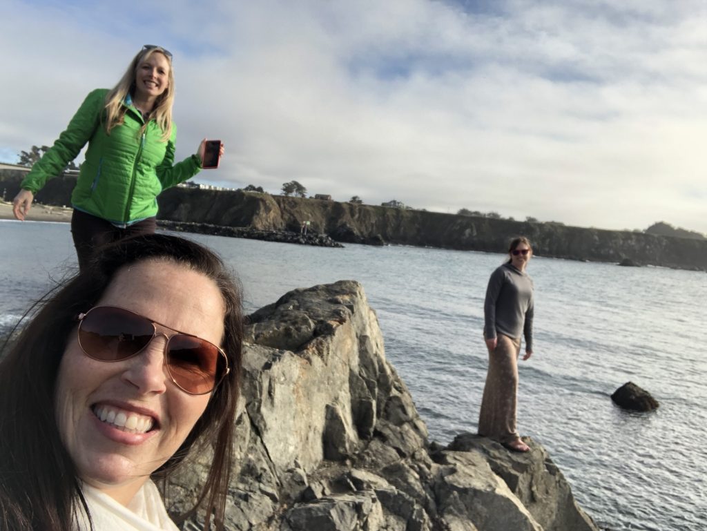 Hiking at Noyo Harbor