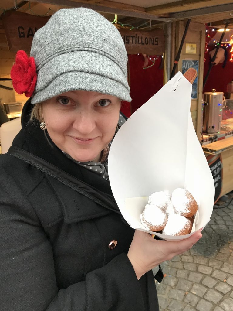 Ooostend Belgium dessert Christmas Market