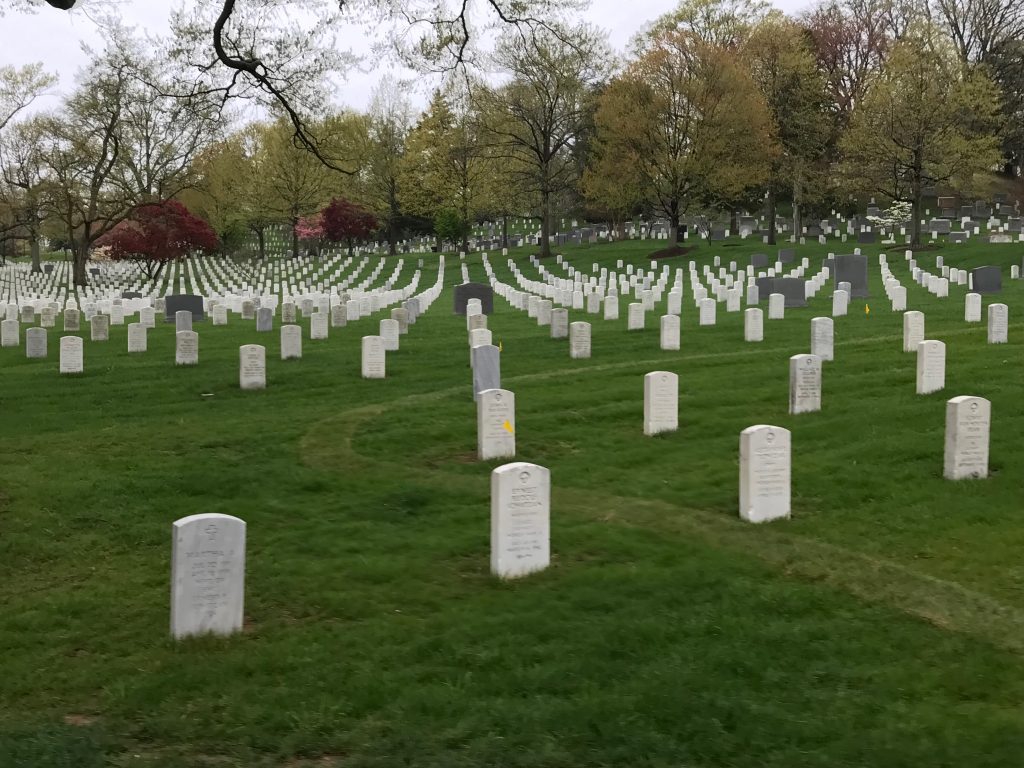 Graves at Arlington places in DC to visit away from the Mall