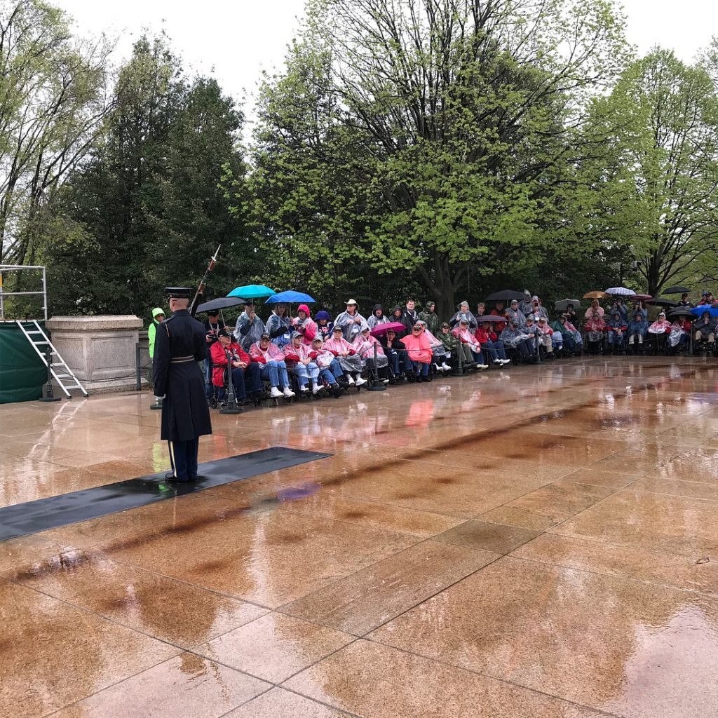 Changing of the Guard at Arlington places in DC to visit away from the Mall