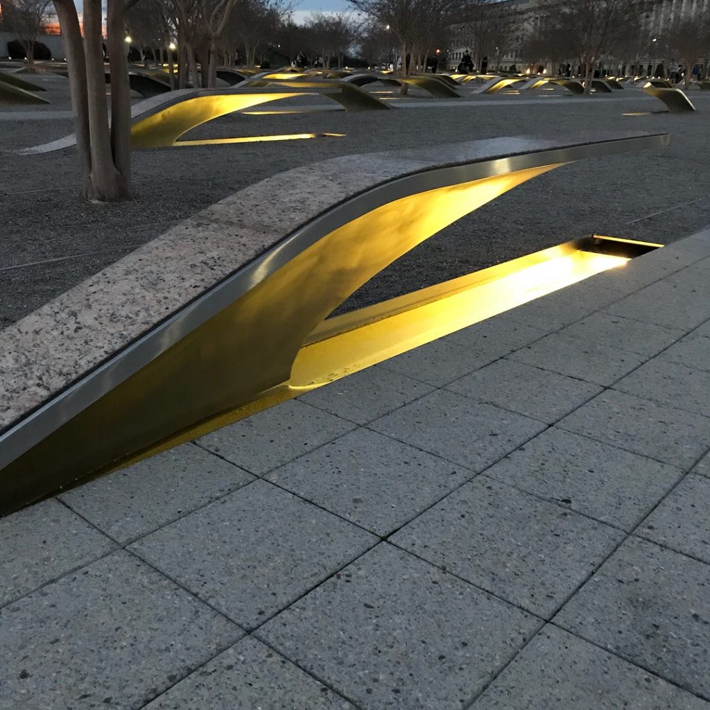 Pentagon Memorial places in DC to visit away from the Mall