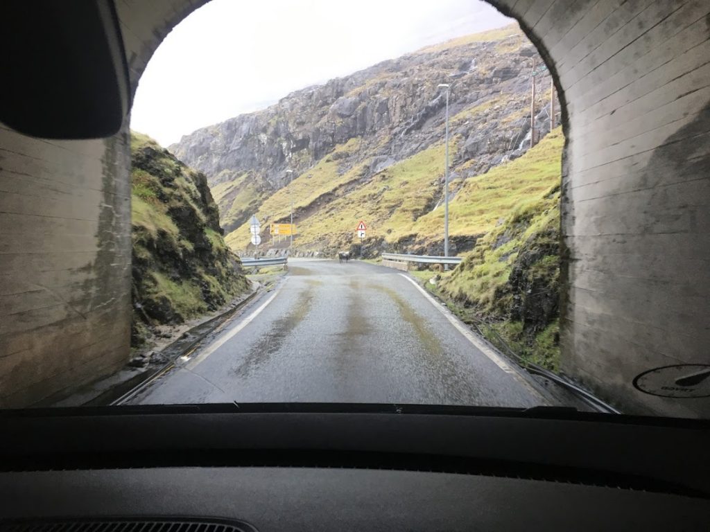 describe the Faroe Islands with tunnels