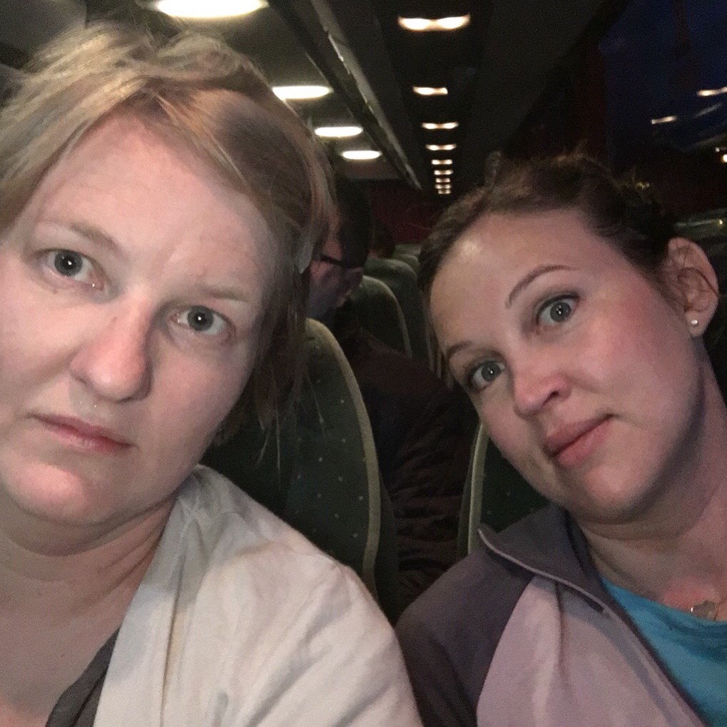early bus ride