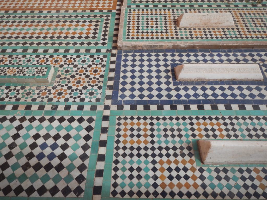 Saadian tombs, Marrakech, Morocco