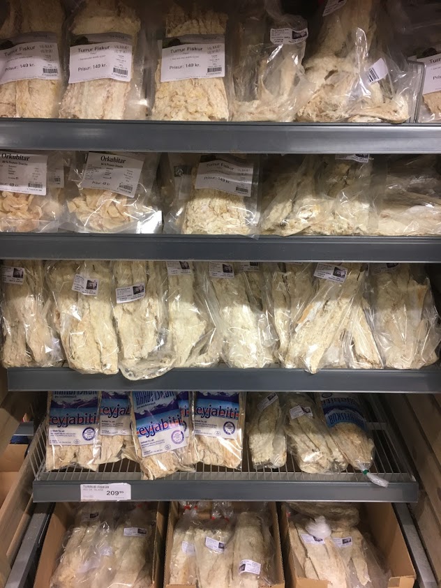 Dried fish Faroe Islands