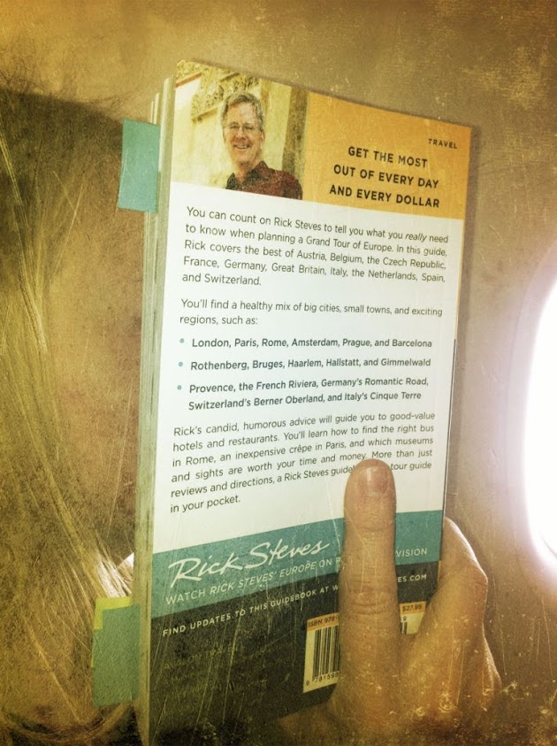Rick Steves guide book for Europe