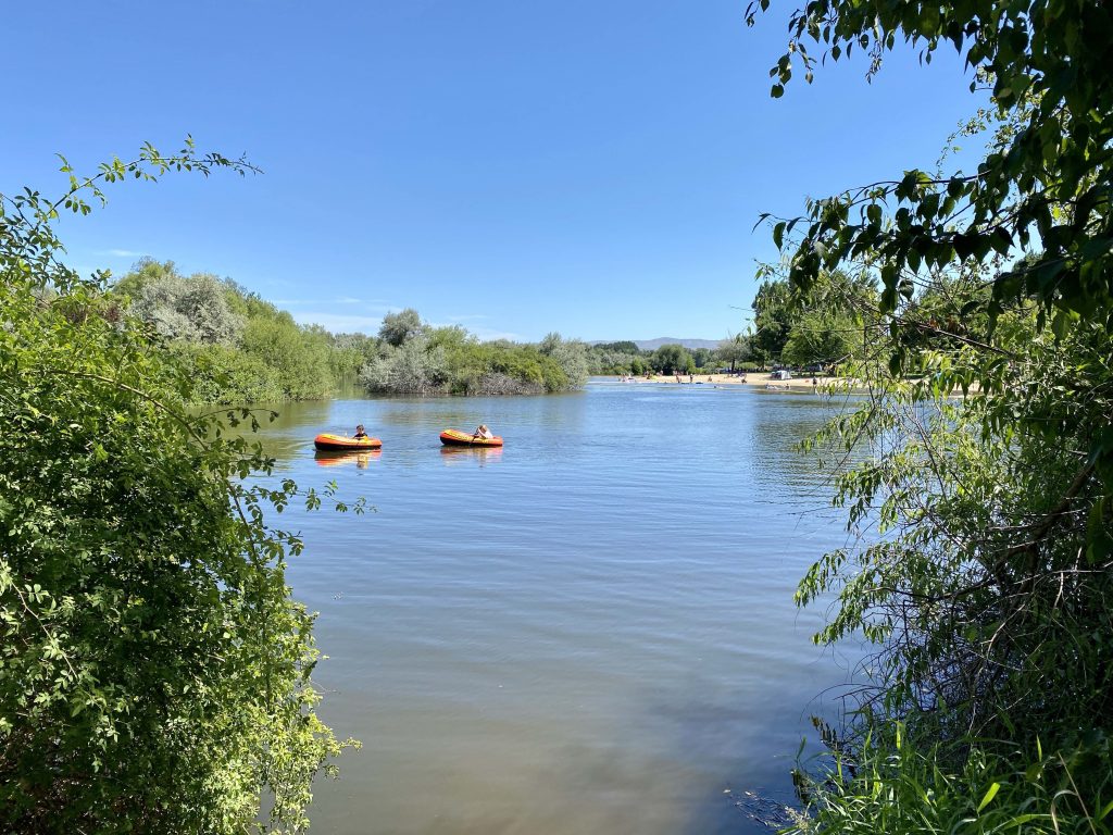 rafting at eagle island state park