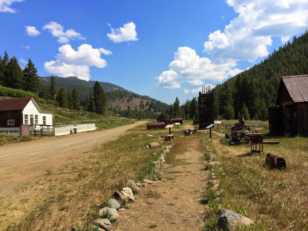 Custer Idaho Lank of the Yankee Fork State Park