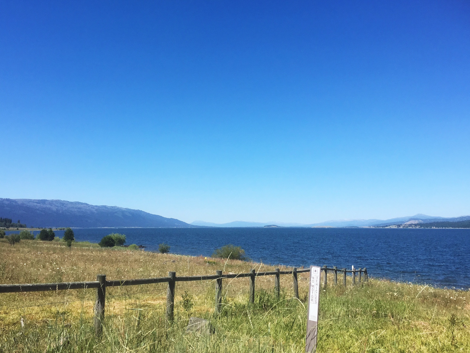 Cascade Lake in Idaho on a summer day