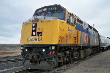 Train in Canada