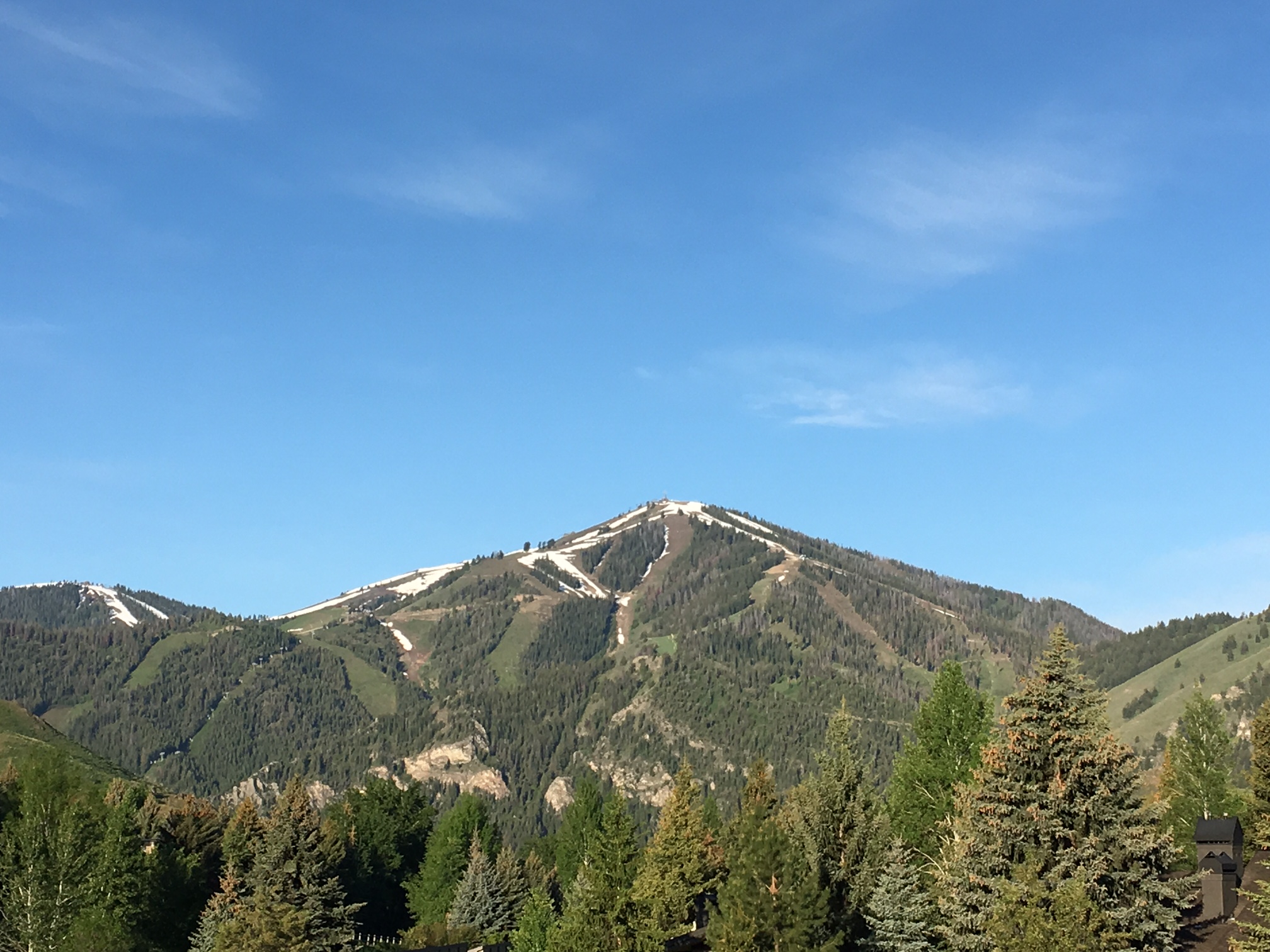 Bald Mountain in the spring.