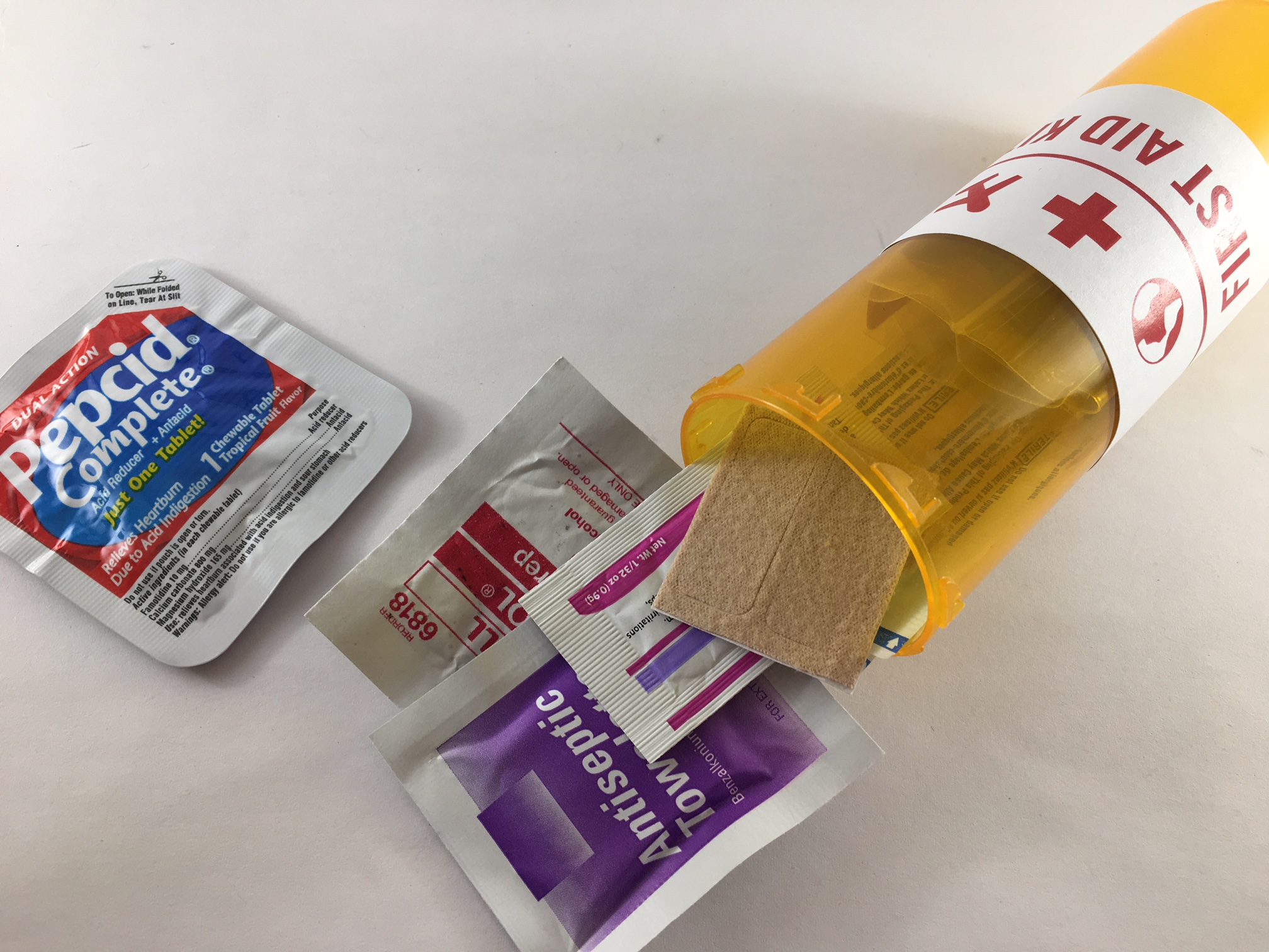 DIY mini travel first aid kit women travelers