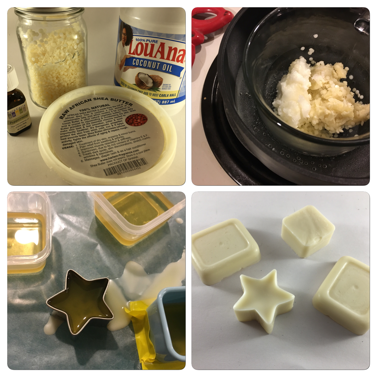 homemade DIY travel lotion bars