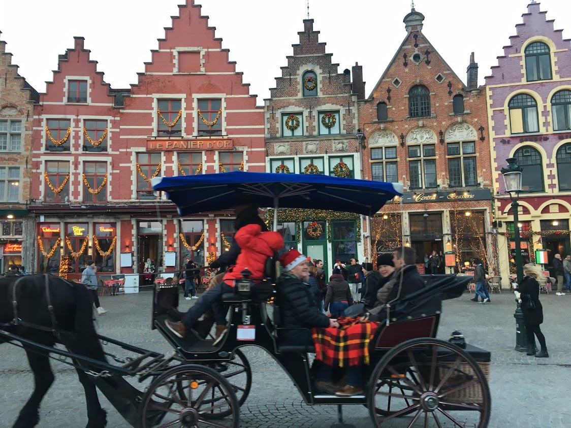 Christmas on the road, Christmas travel, Bruges, Belgium Europe