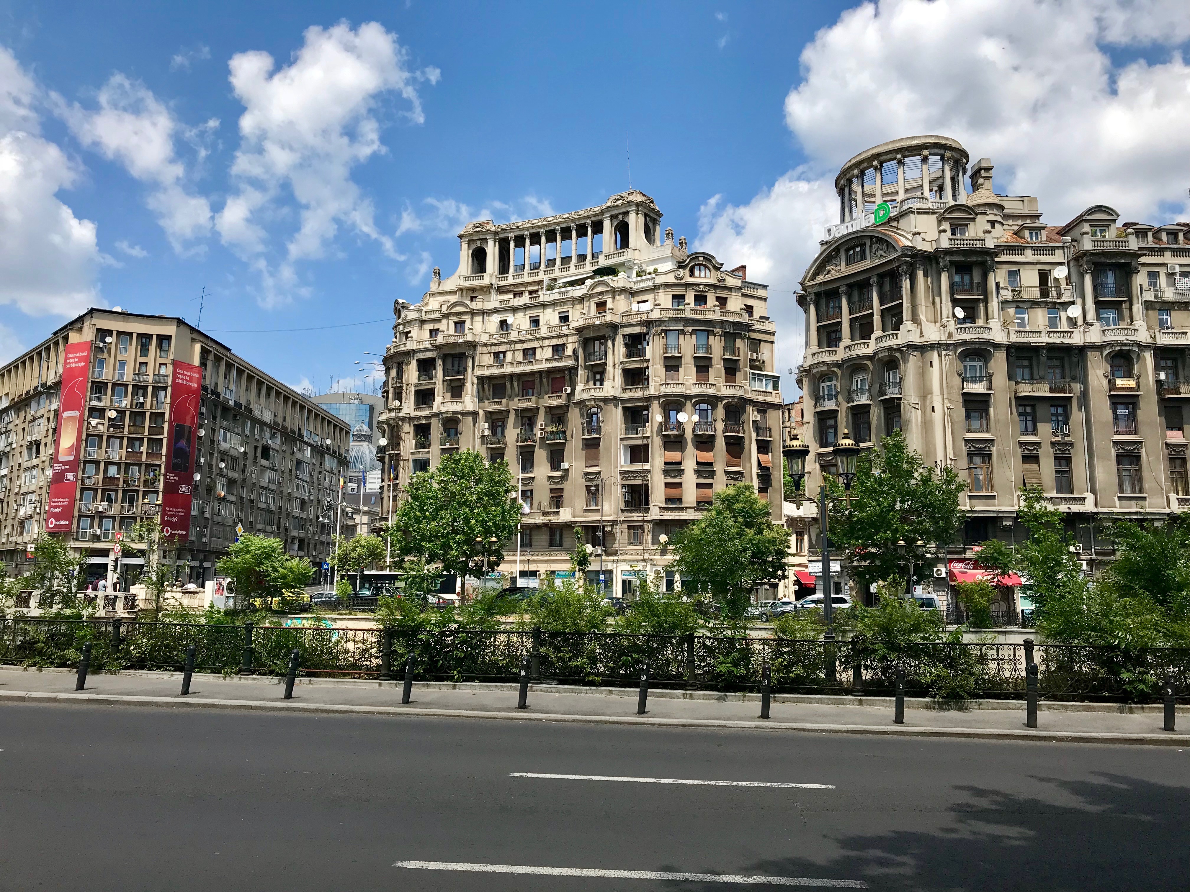 Buildings in Bucharest