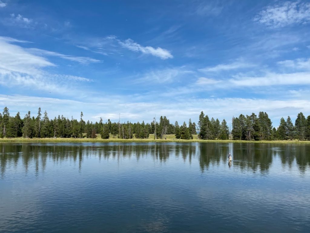 Lake reflection at Harriman.