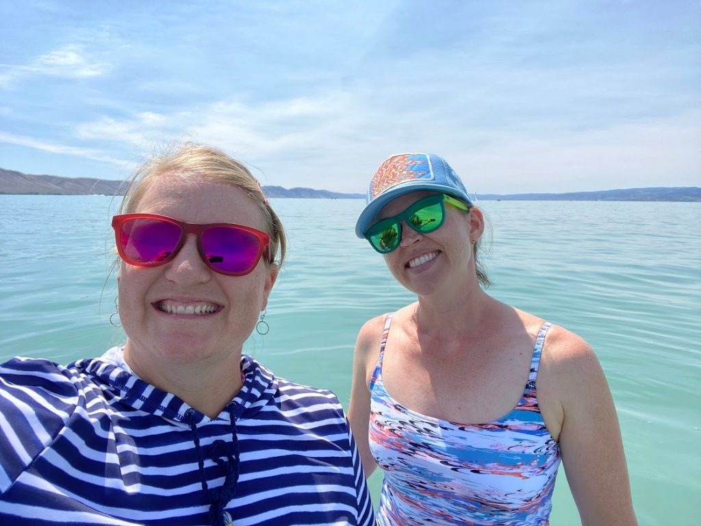 Swimming at Bear Lake
