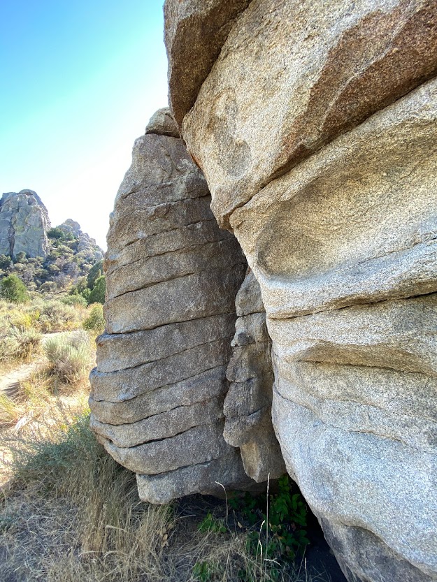 Unique rock formations.