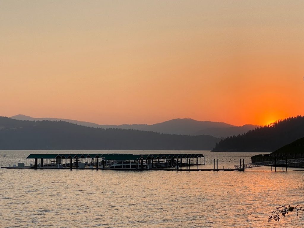 Sunset Lake Coeur d’Alene