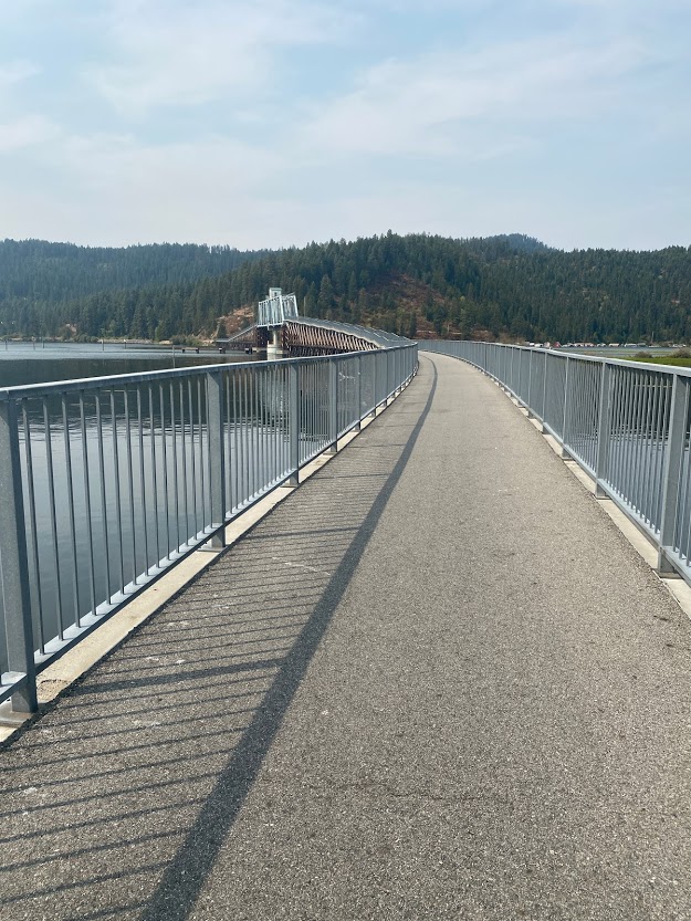 Chatcolet Bridge on Trail of the Coeur d’Alenes